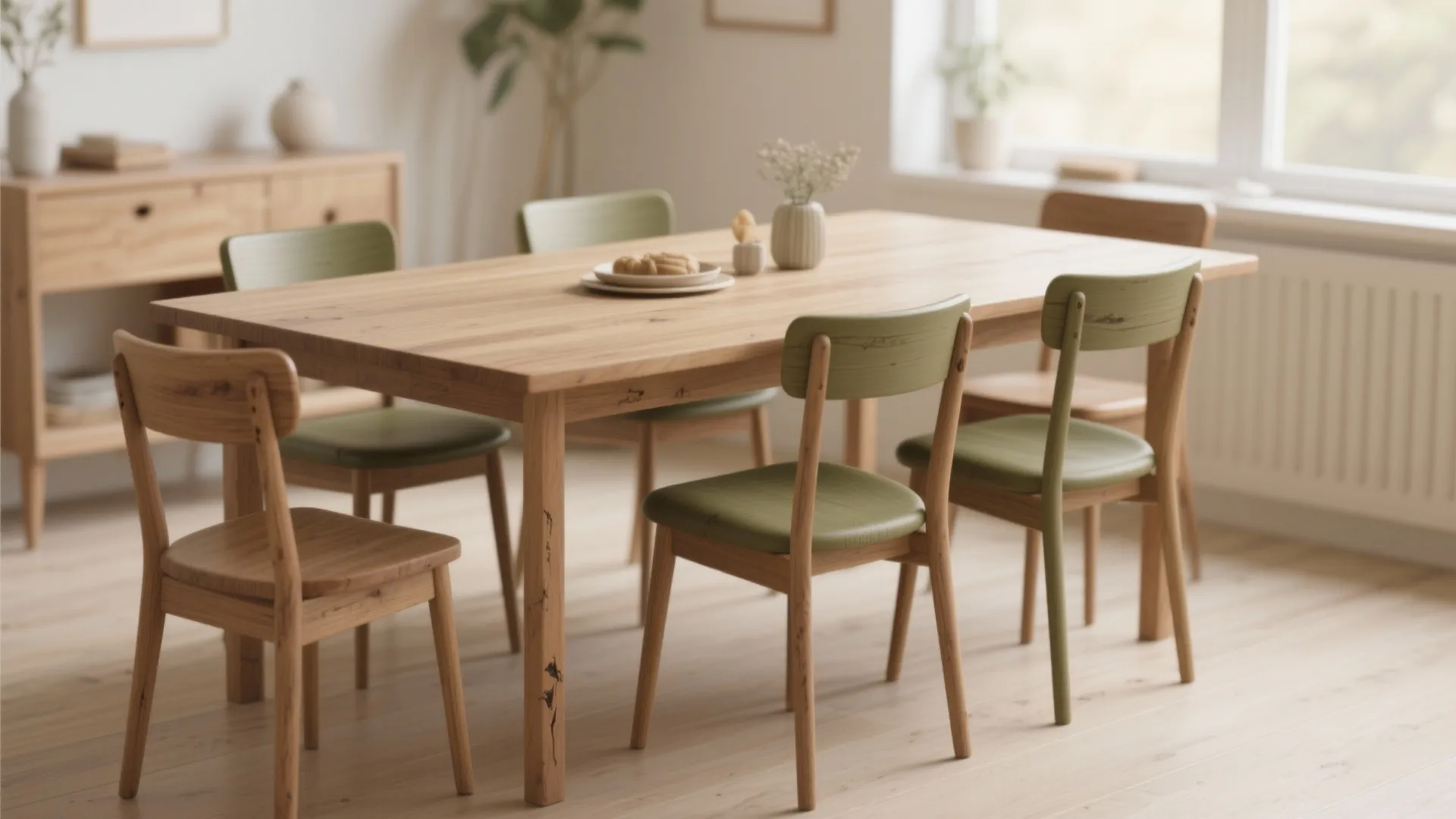 2. Olive Wood Frames for Warmth