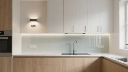 5 Small Kitchen Design Ideas with om wall light