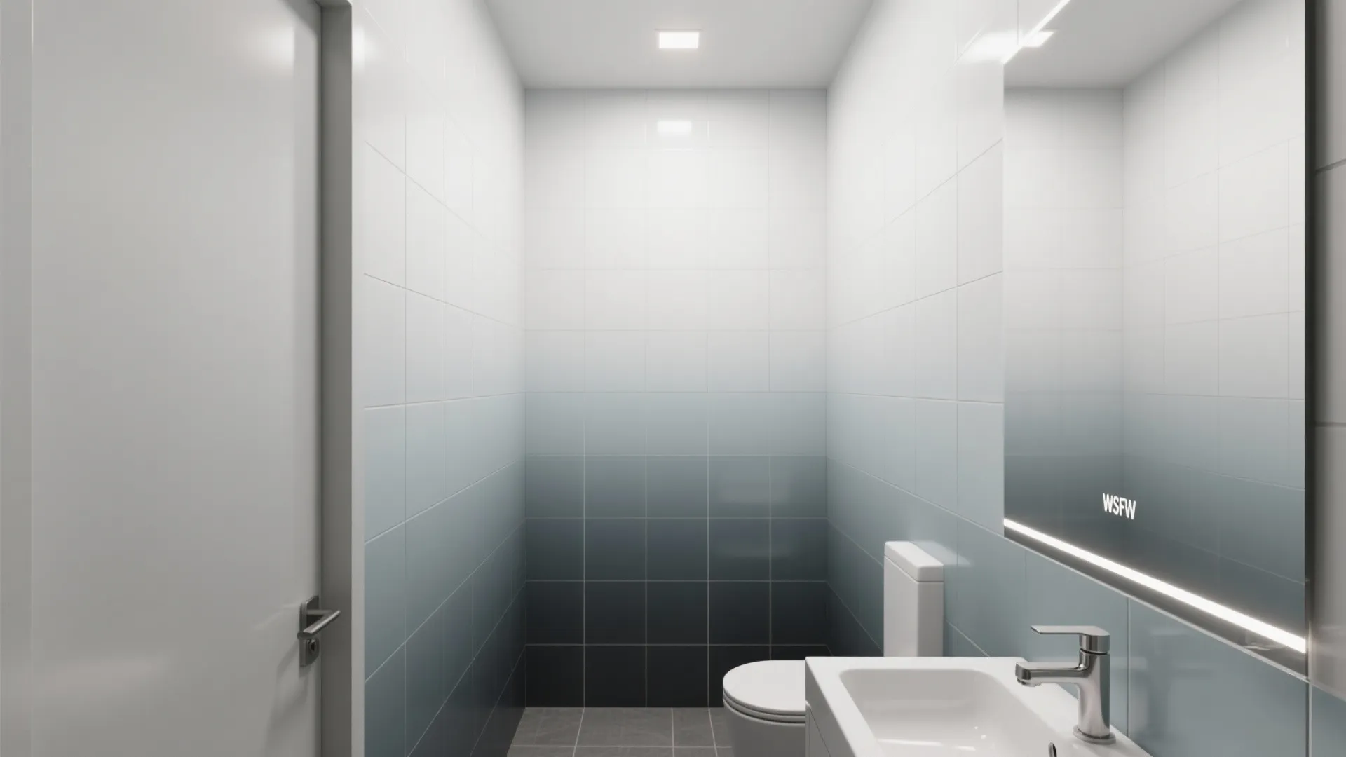 Ombre Gradients for a Statement Wall