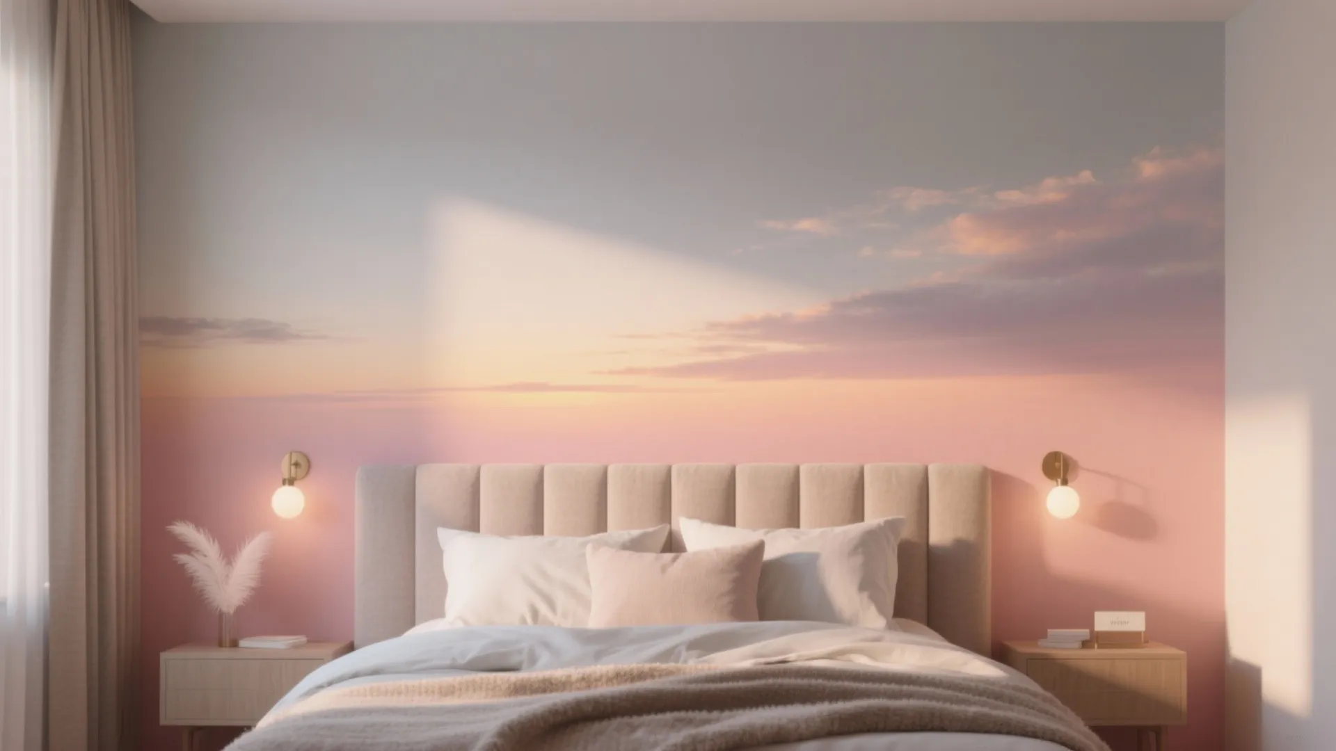 Ombre Gradient for Cozy Bedrooms
