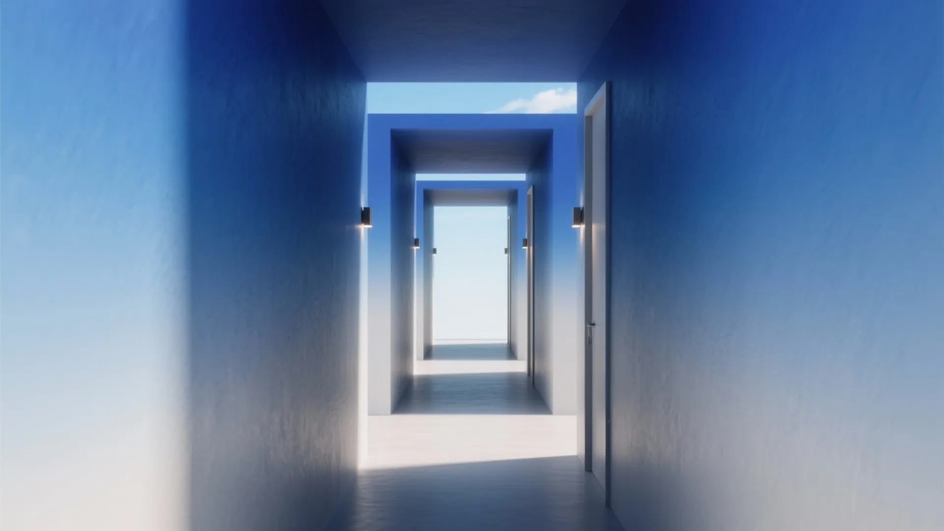 5. Top-to-Bottom Ombre or Color Block