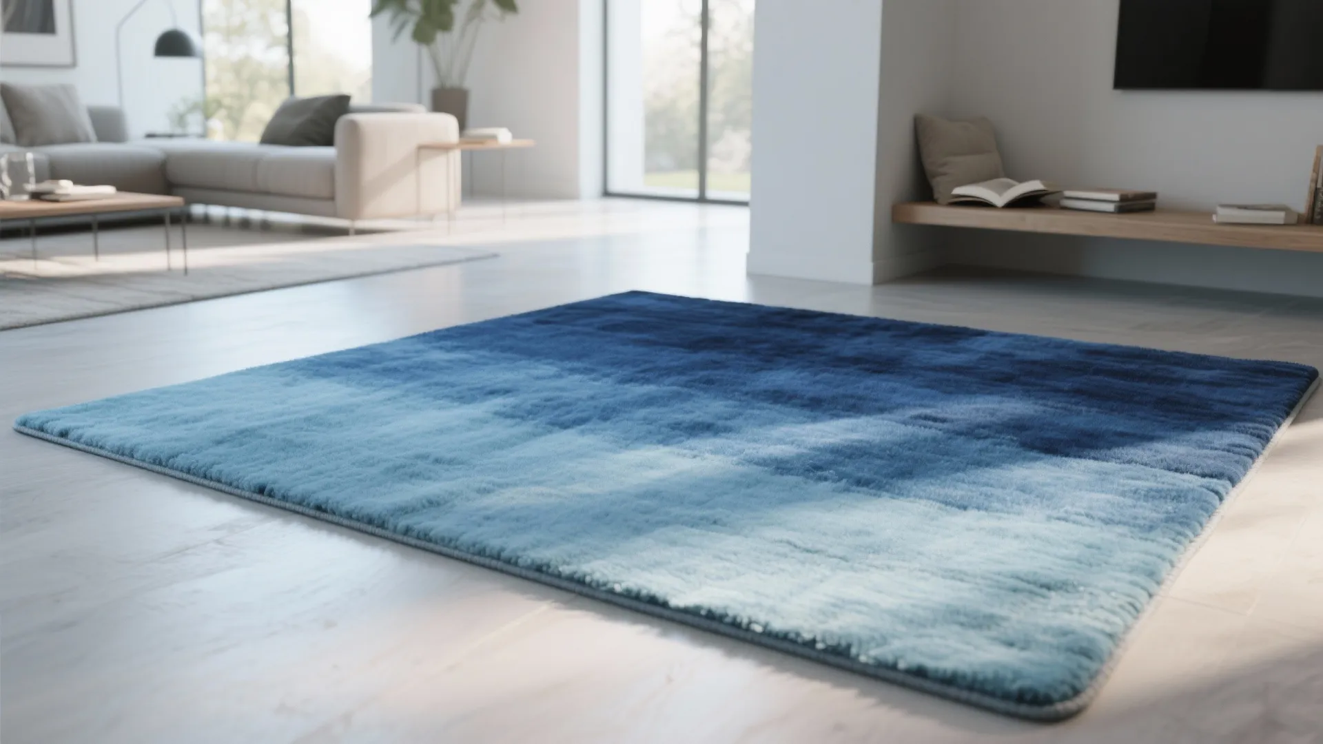 4. Gradient or Ombre Blues