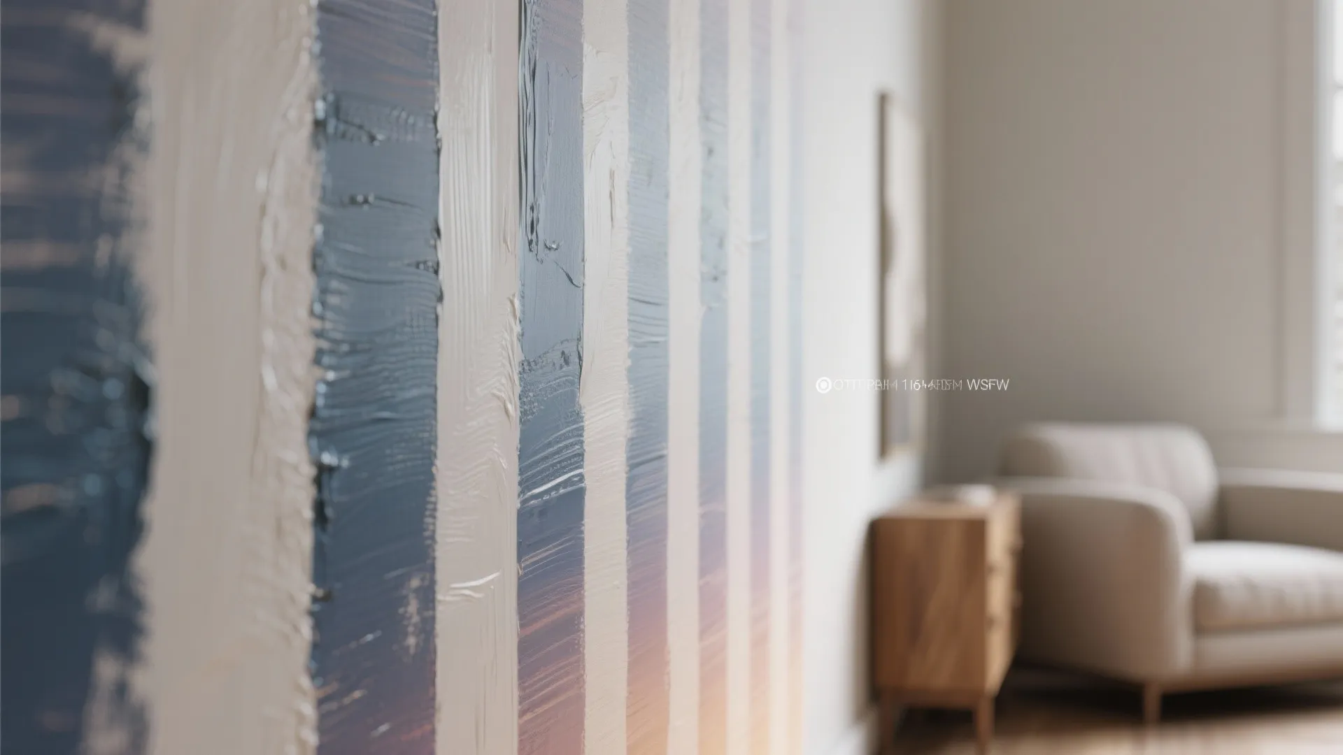 3. Ombre stripes to soften transitions