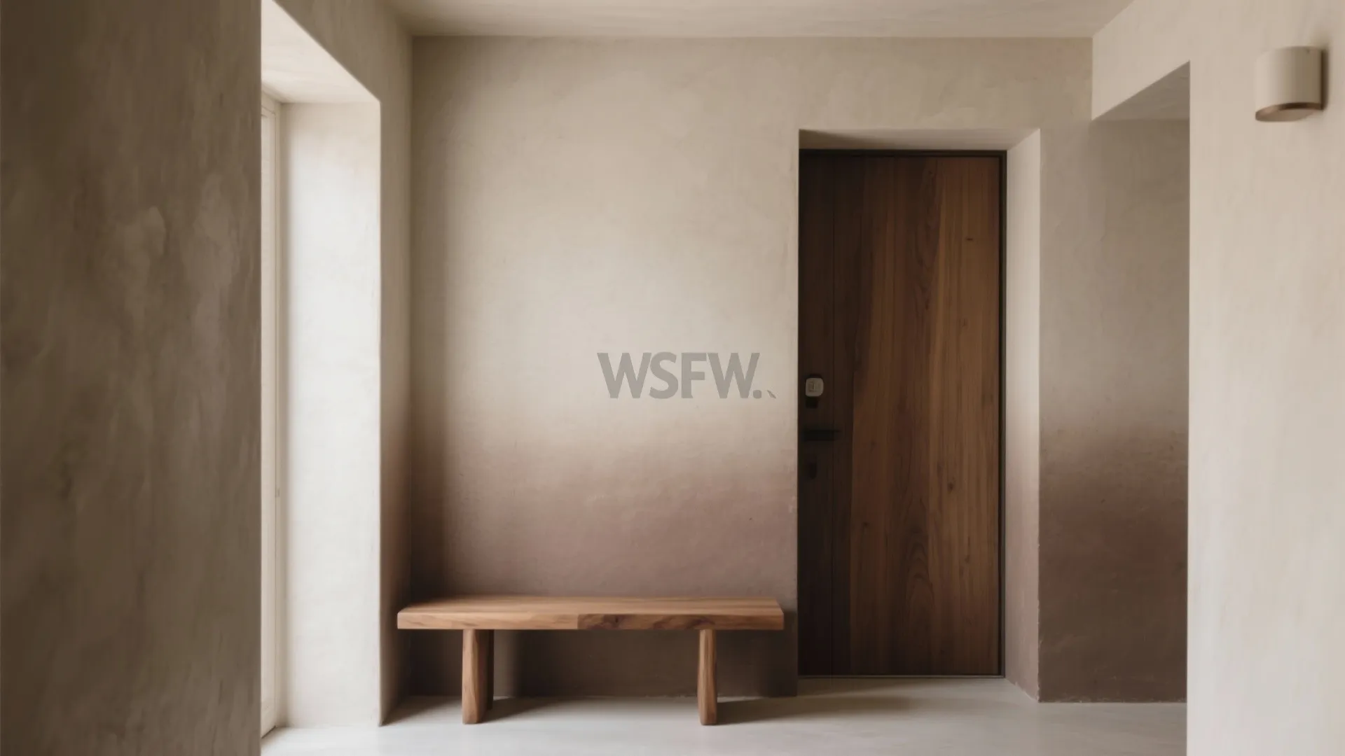 Vertical Ombre or Microcement Feature Walls