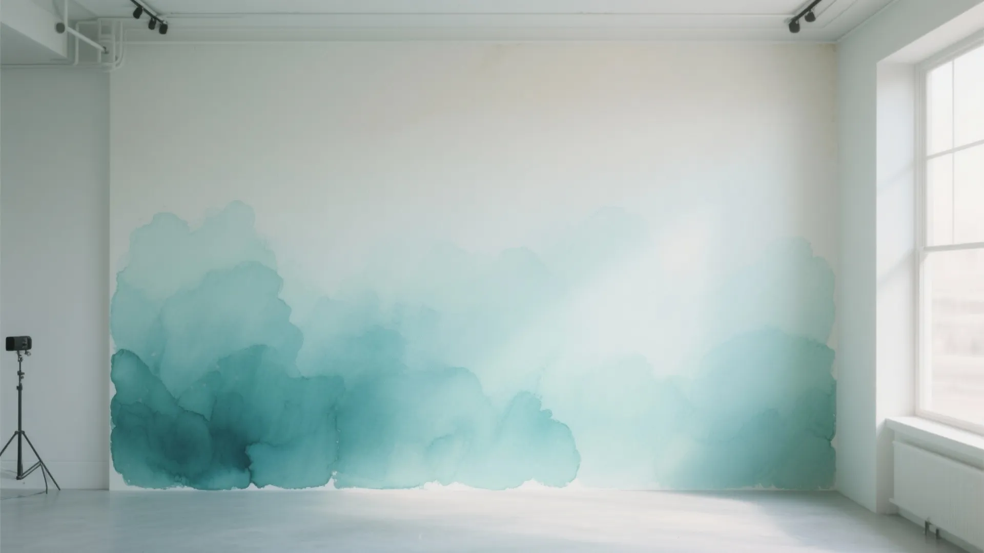 Ombre and Watercolor Wash for Light-Loving Rooms