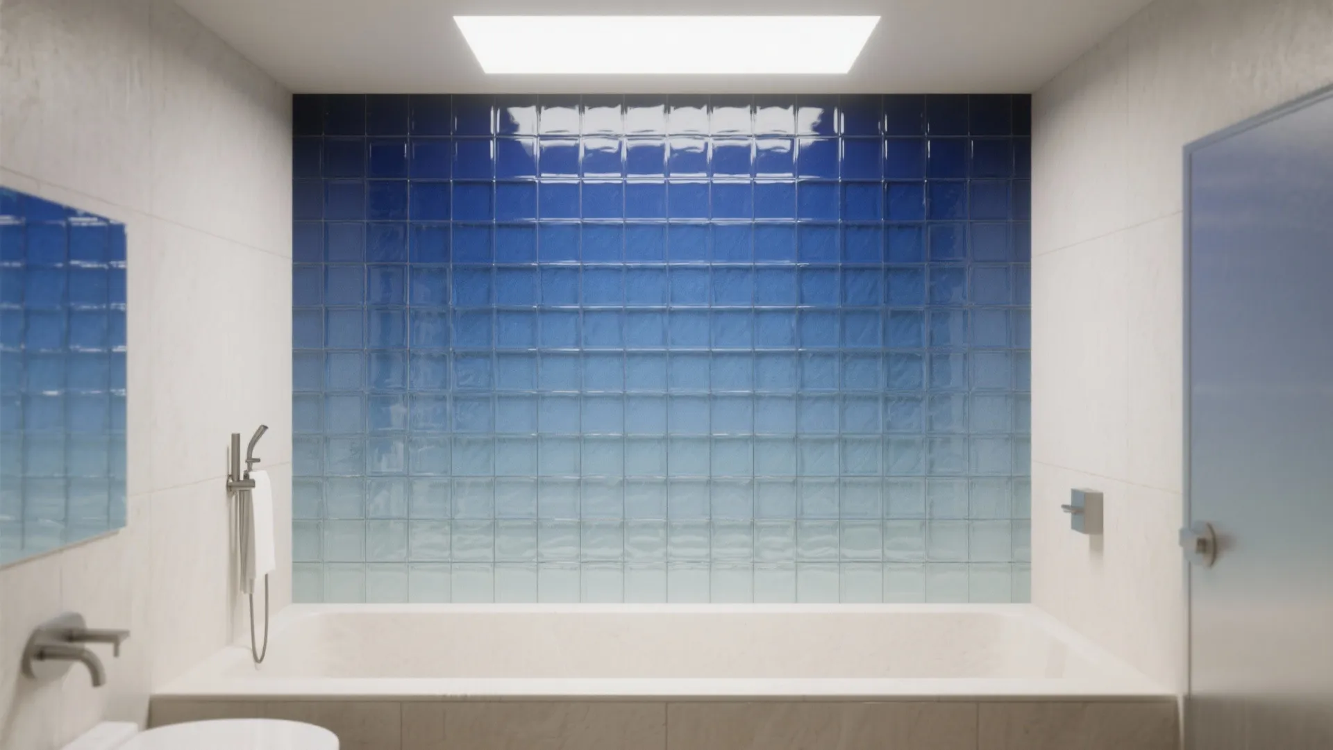 4. Ombre or gradient mosaics for vertical lift