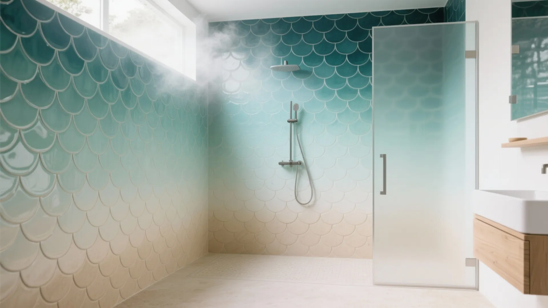 Ombre “From Sand to Sea” Gradient