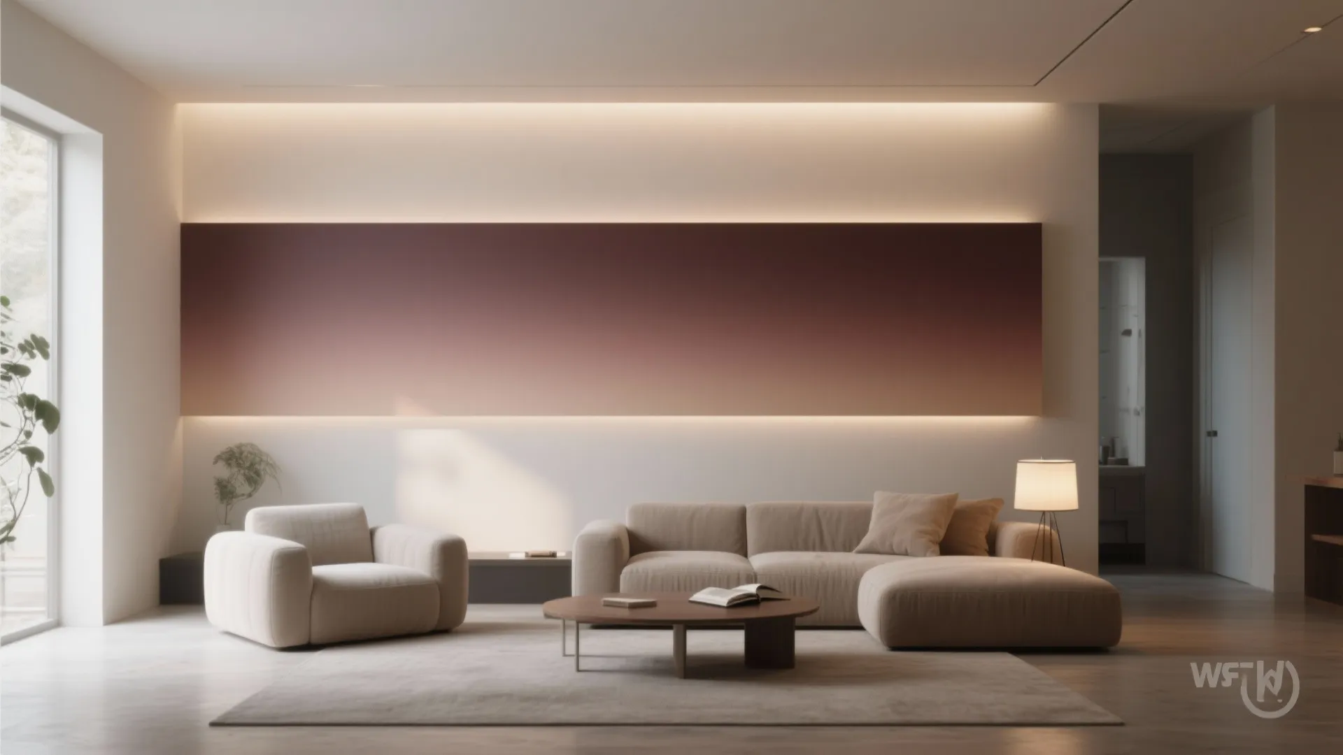 3. Ombre and Gradient Walls