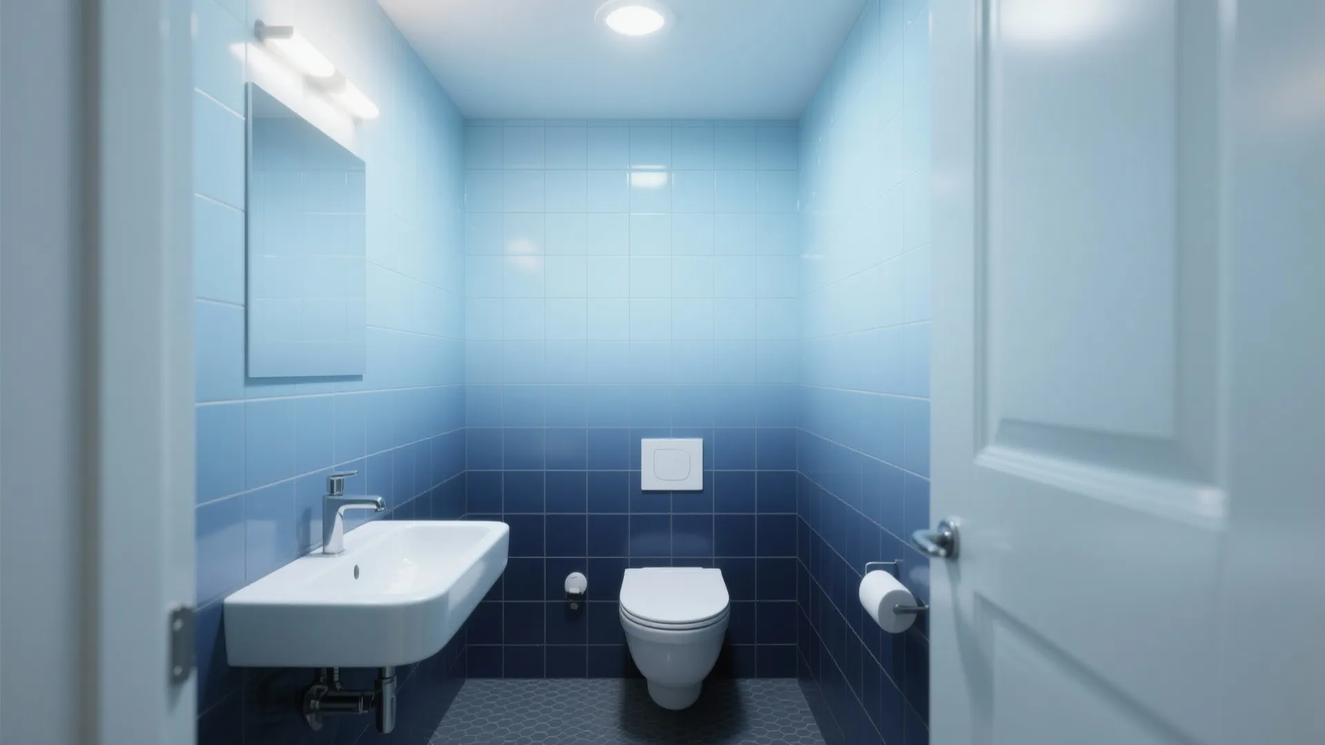 9. Gradient Ombre Walls