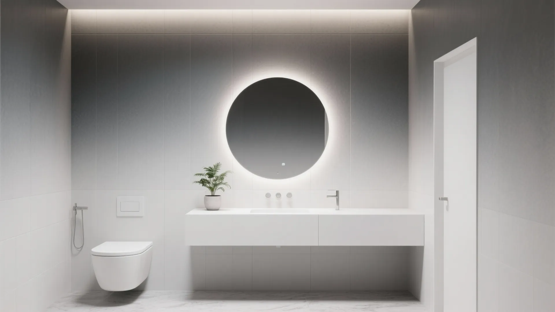 5. Gradient or Ombre Gray to Soften Transitions