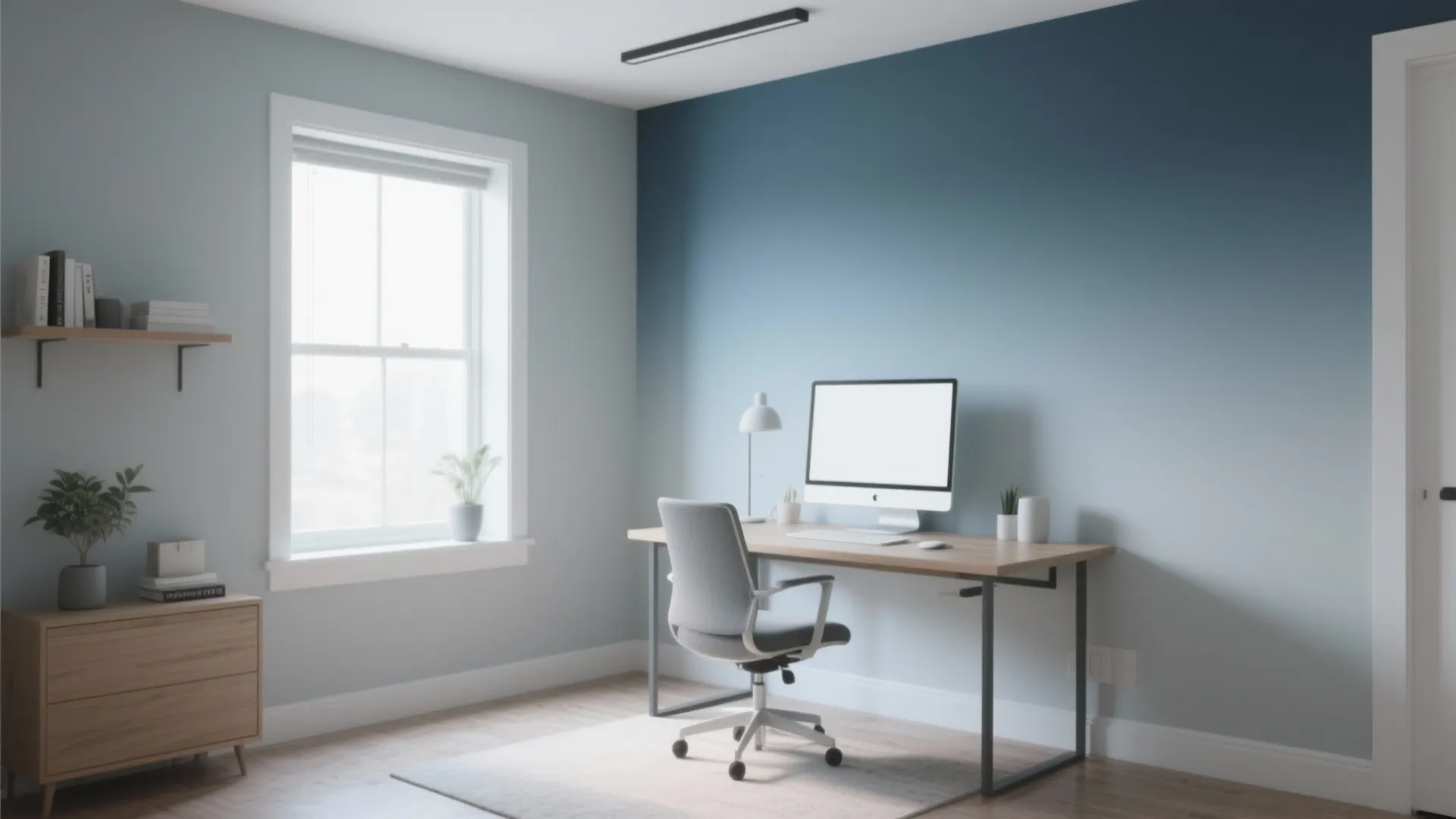 3. Ombre Gradient Walls