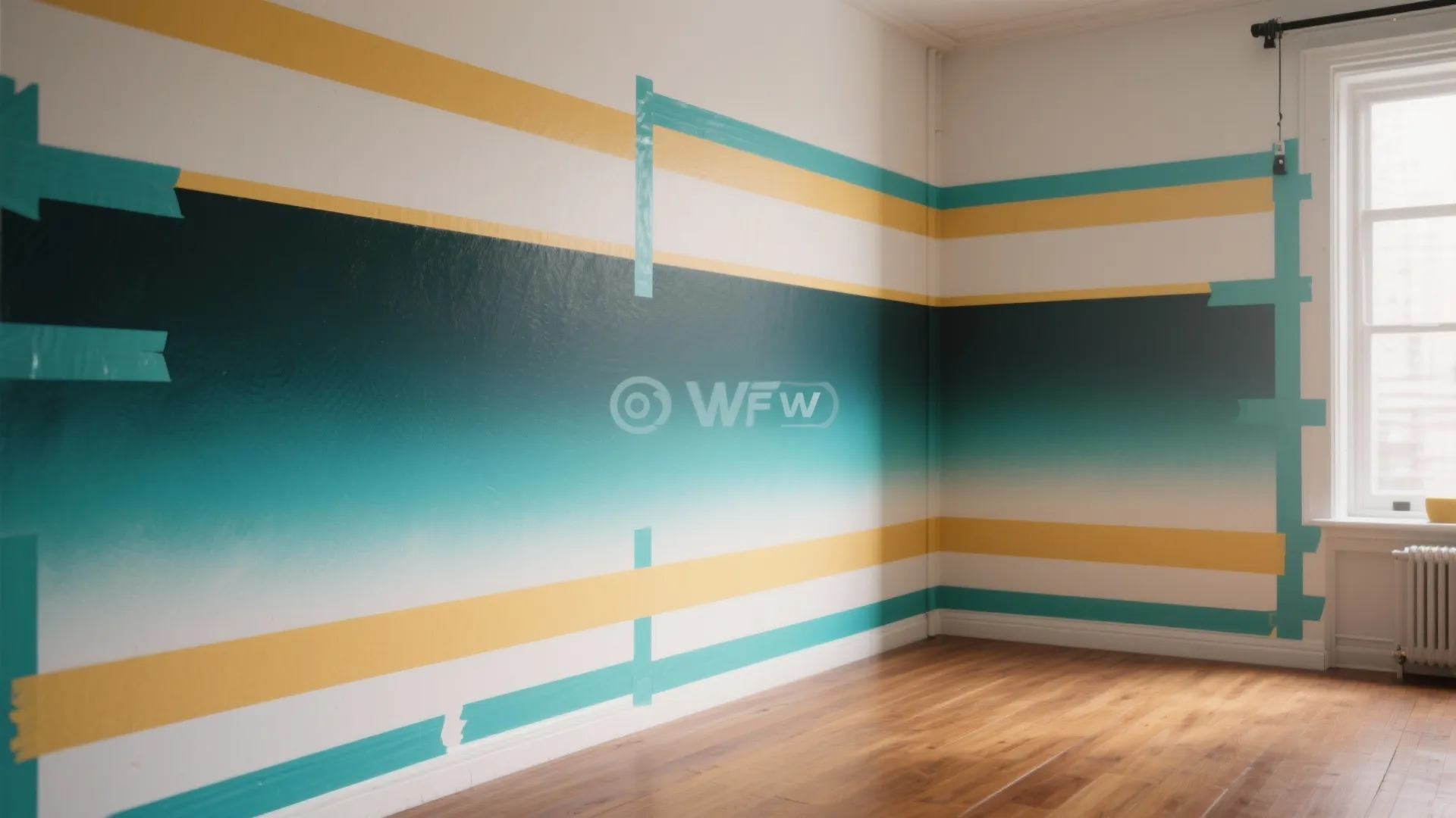 2. Ombre Lane Stripes