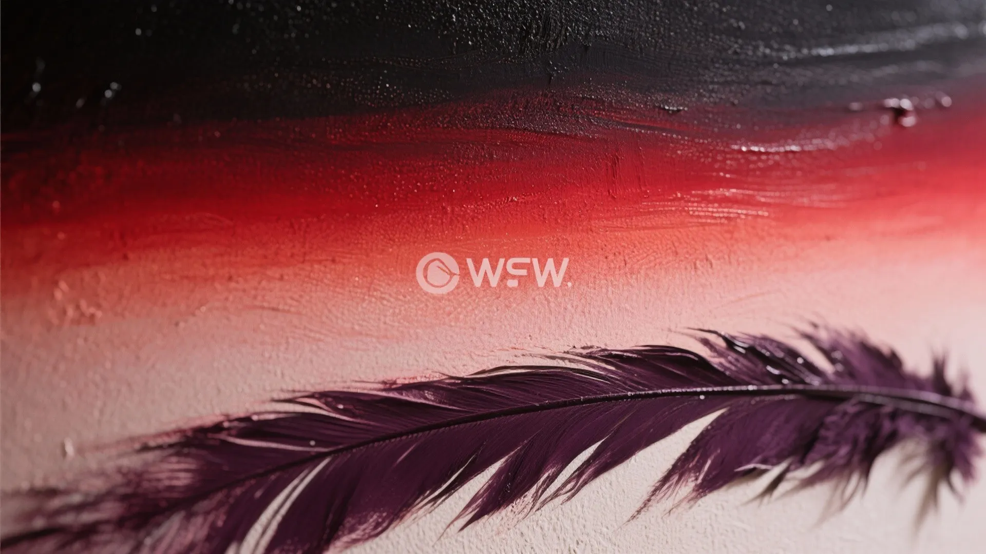 Ombre Fade from Black to Red