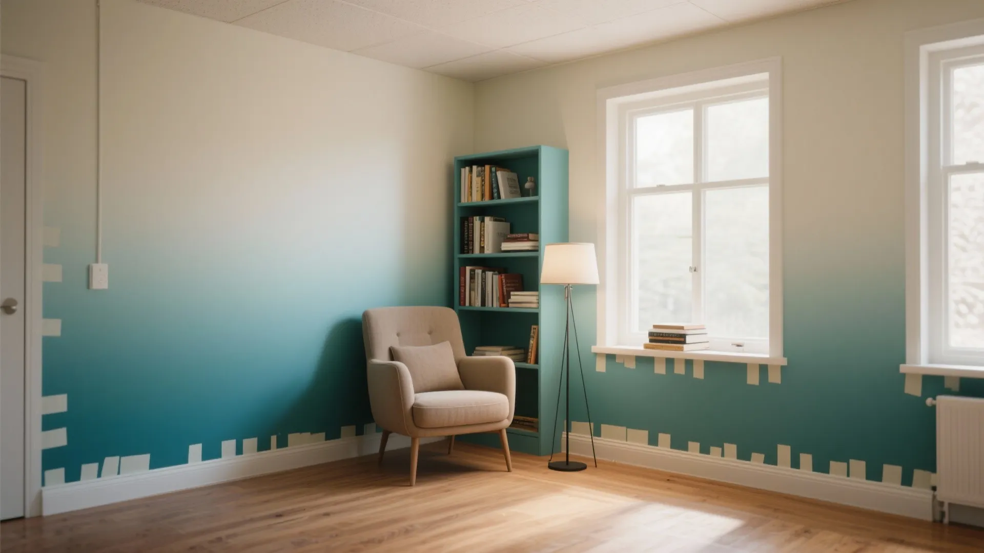 1. Ombre Fade to Expand a Nook