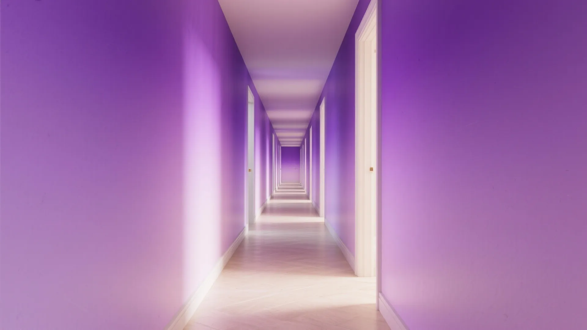 Ombre Purple Transition