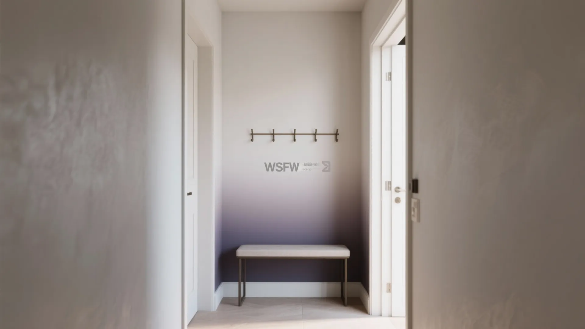 Soft Ombre Roller Technique for Airy Rooms