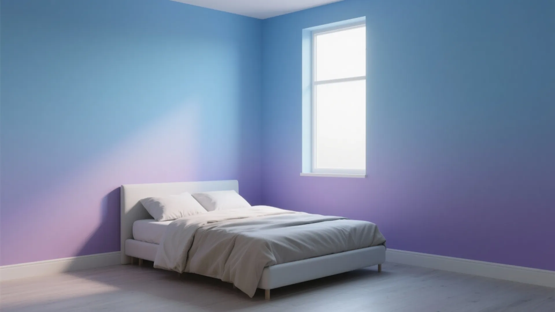 2. Gradient Ombre from Sky Blue to Lilac