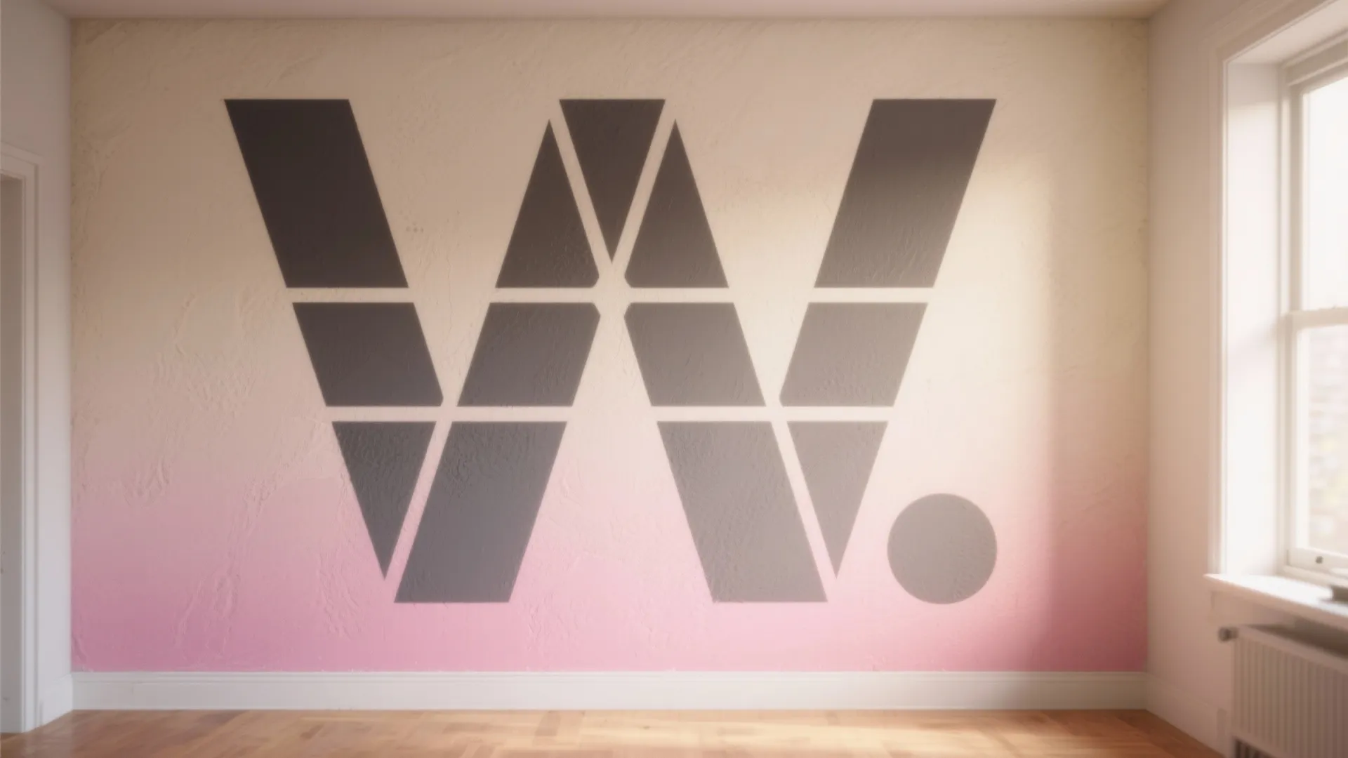 3. Ombre + Stencil for Depth