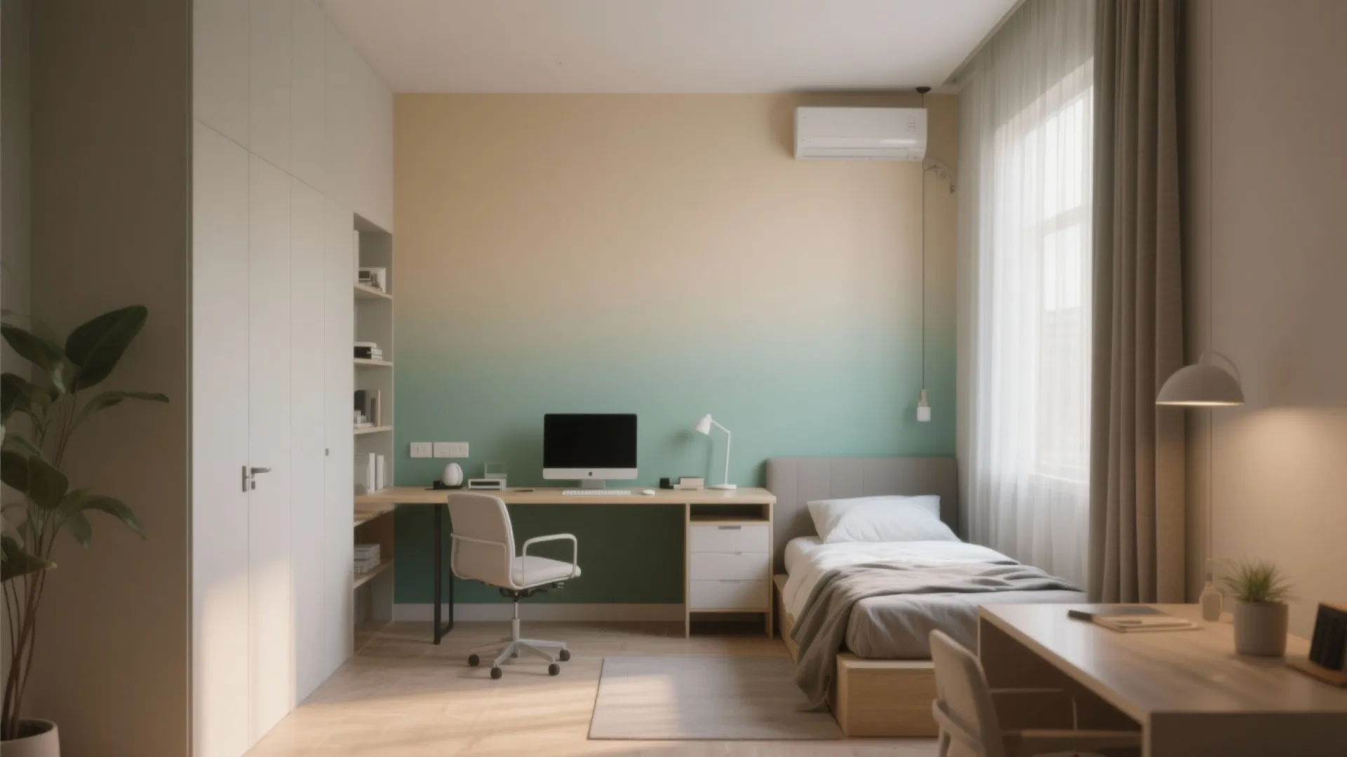 3. Ombre Transitions to Soften Zones