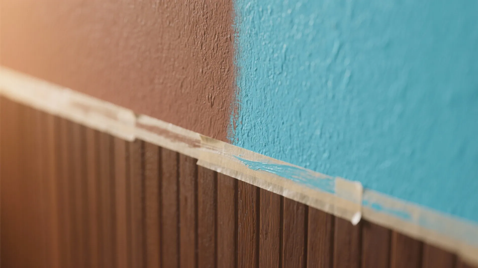 4. Ombre Wall or Two-Tone Paint