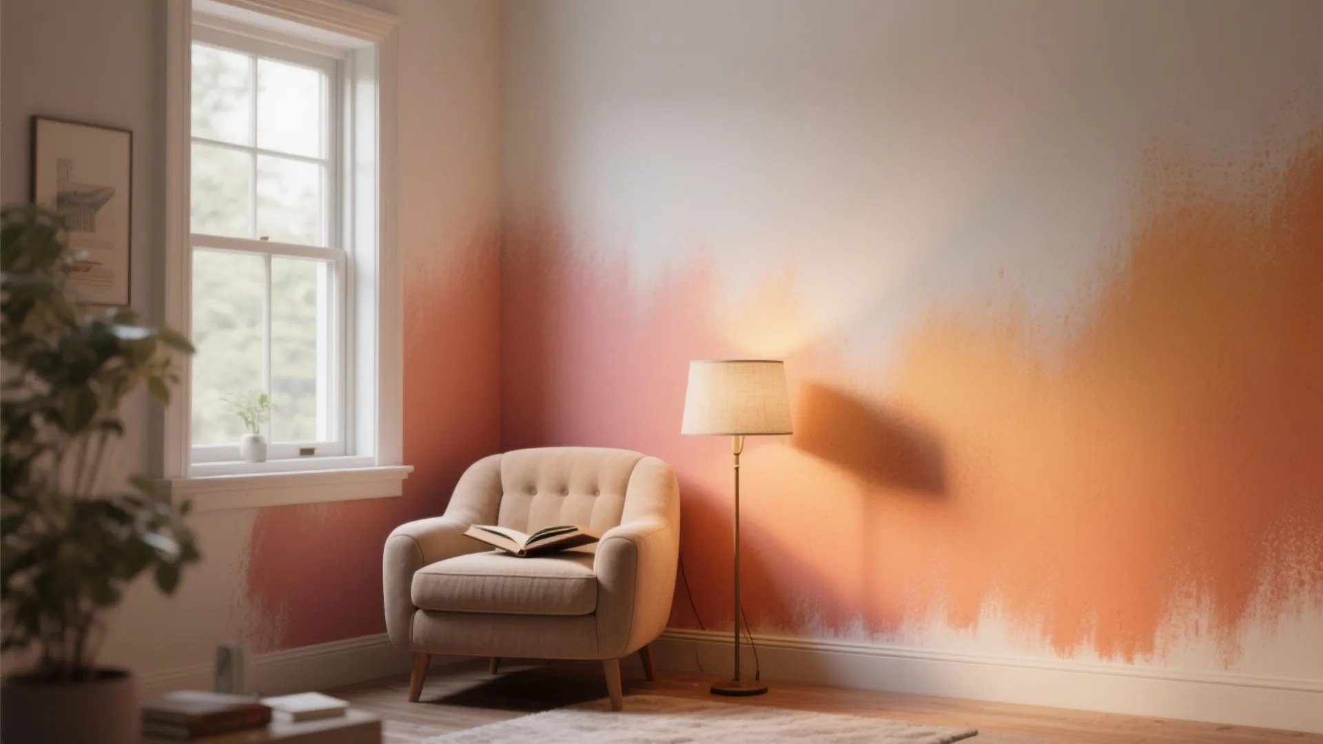 2. Ombre Wash: Soft Gradients for Cozy Corners