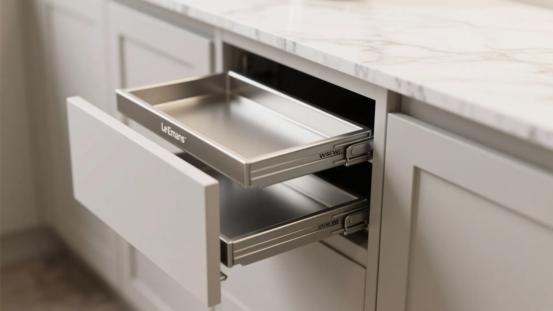 Modular L-shaped kitchen that works hard