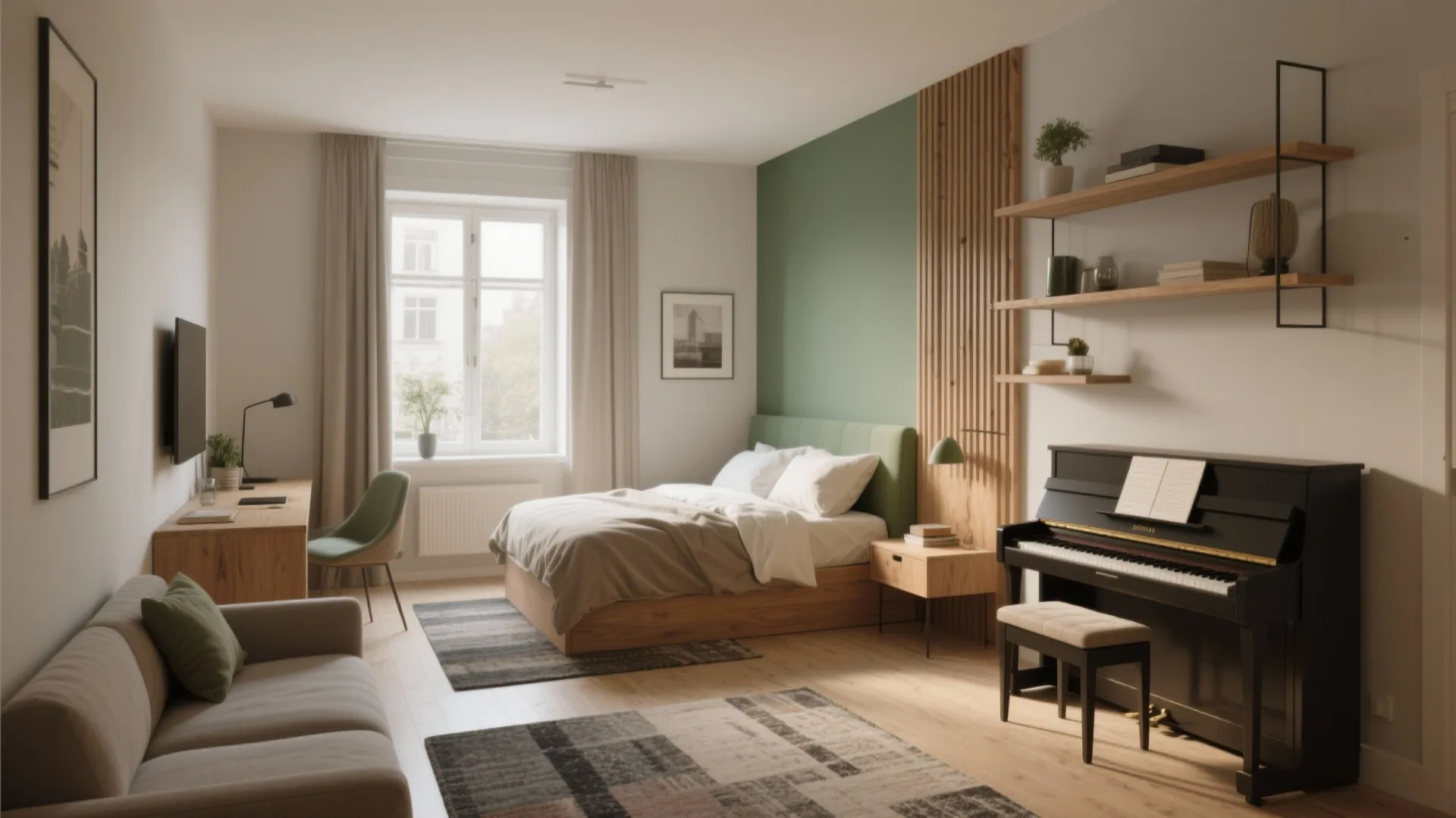 5 One-Bedroom Decor Ideas That Maximize Style + Space: Small bedroom, big personality: five practical decor ideas from a pro designer