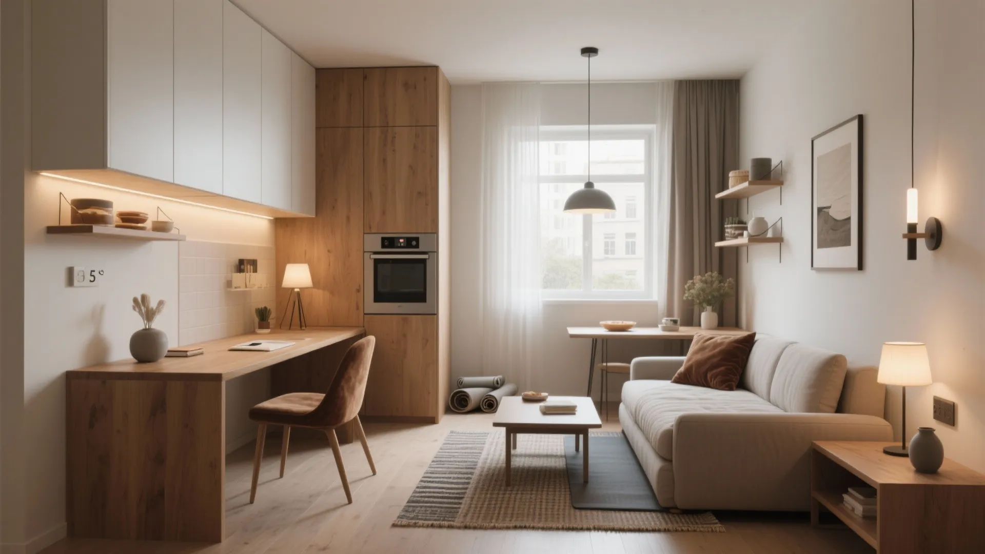 Small One-Bedroom Decor Ideas (5 Inspo): Creative one bedroom apartment decor ideas from a veteran designer — 5 practical inspirations for small spaces