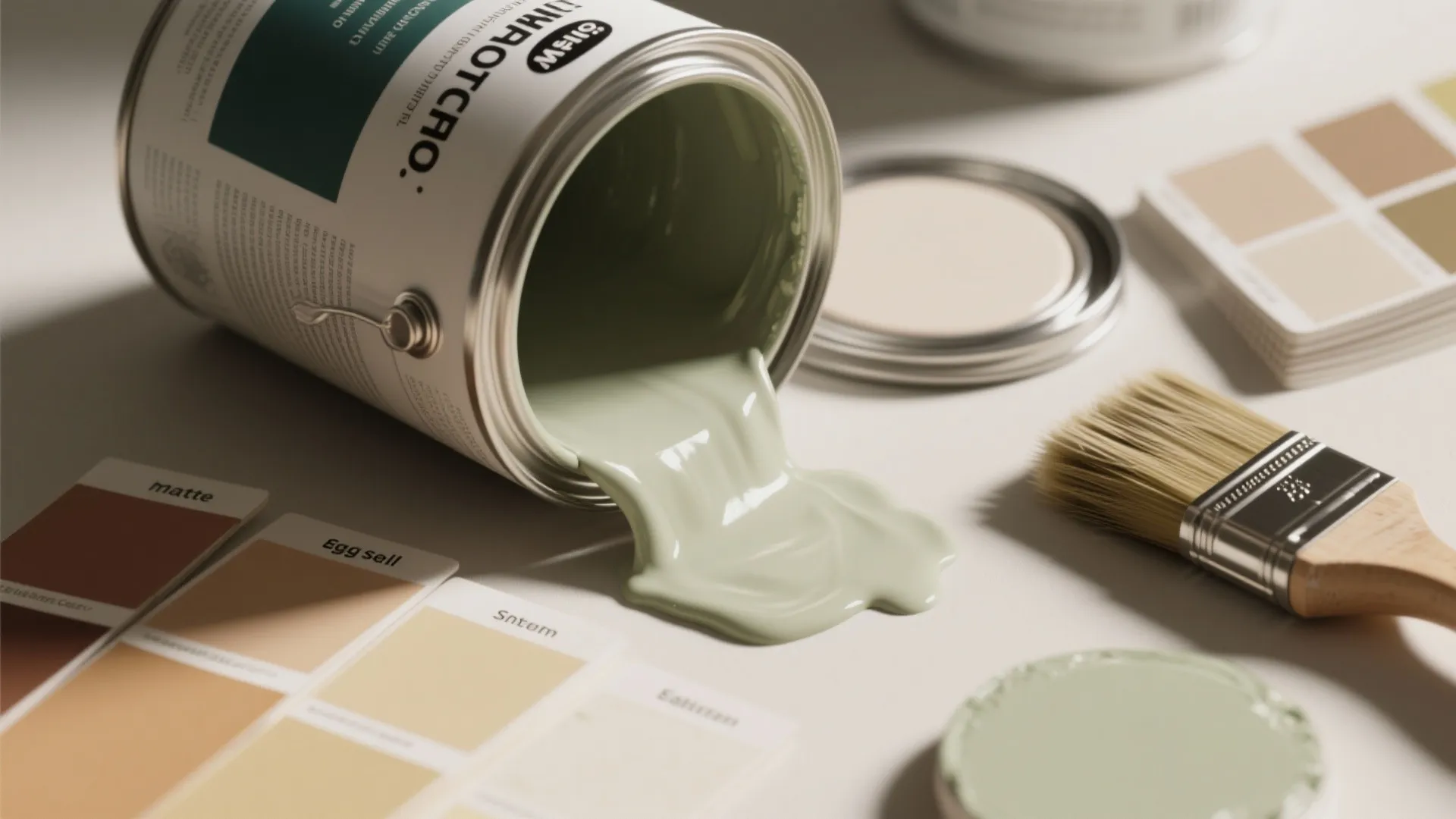 2. Pick paint and finish with labor in mind