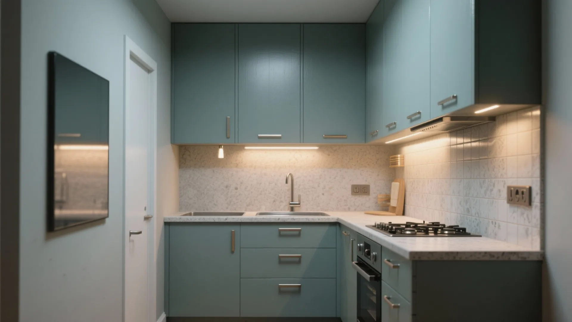 5. One-color kitchens to unify surfaces