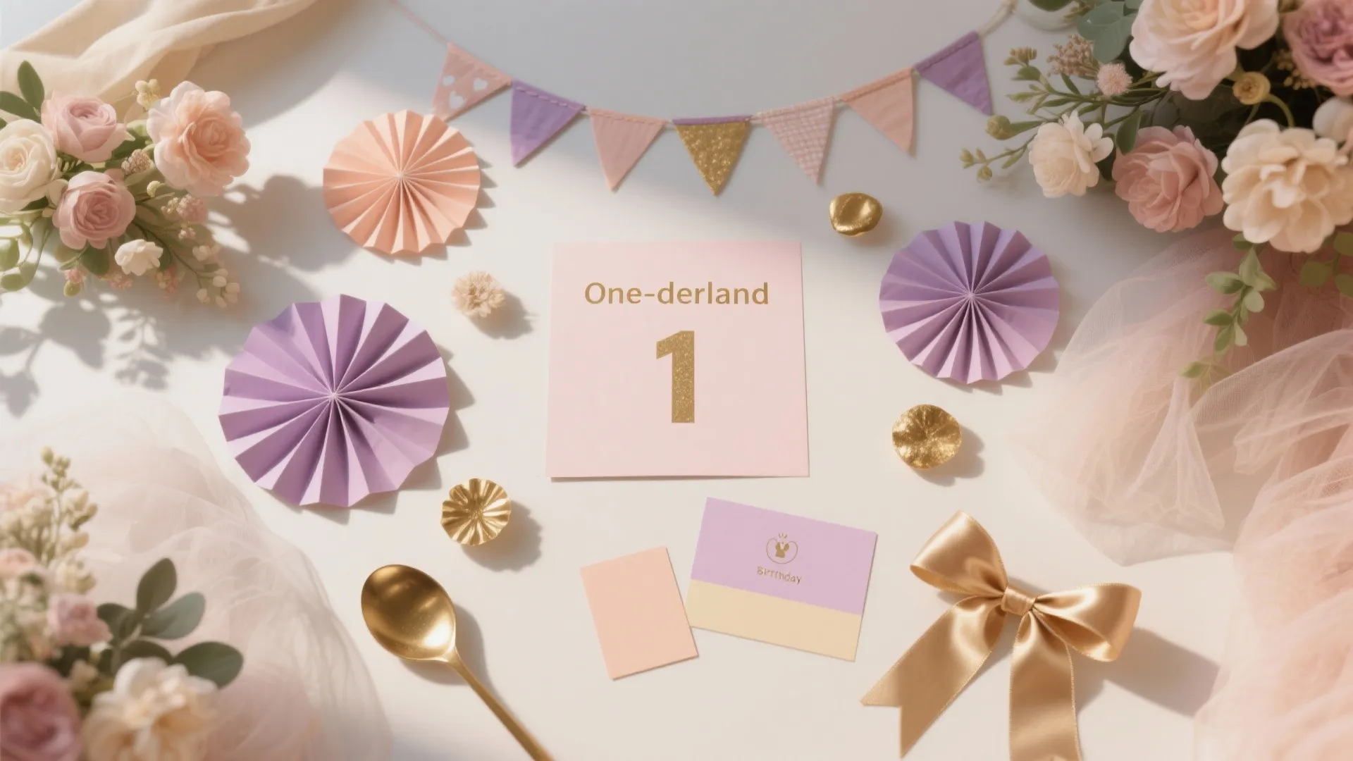 “One-derland” Theme in a Small Living Room