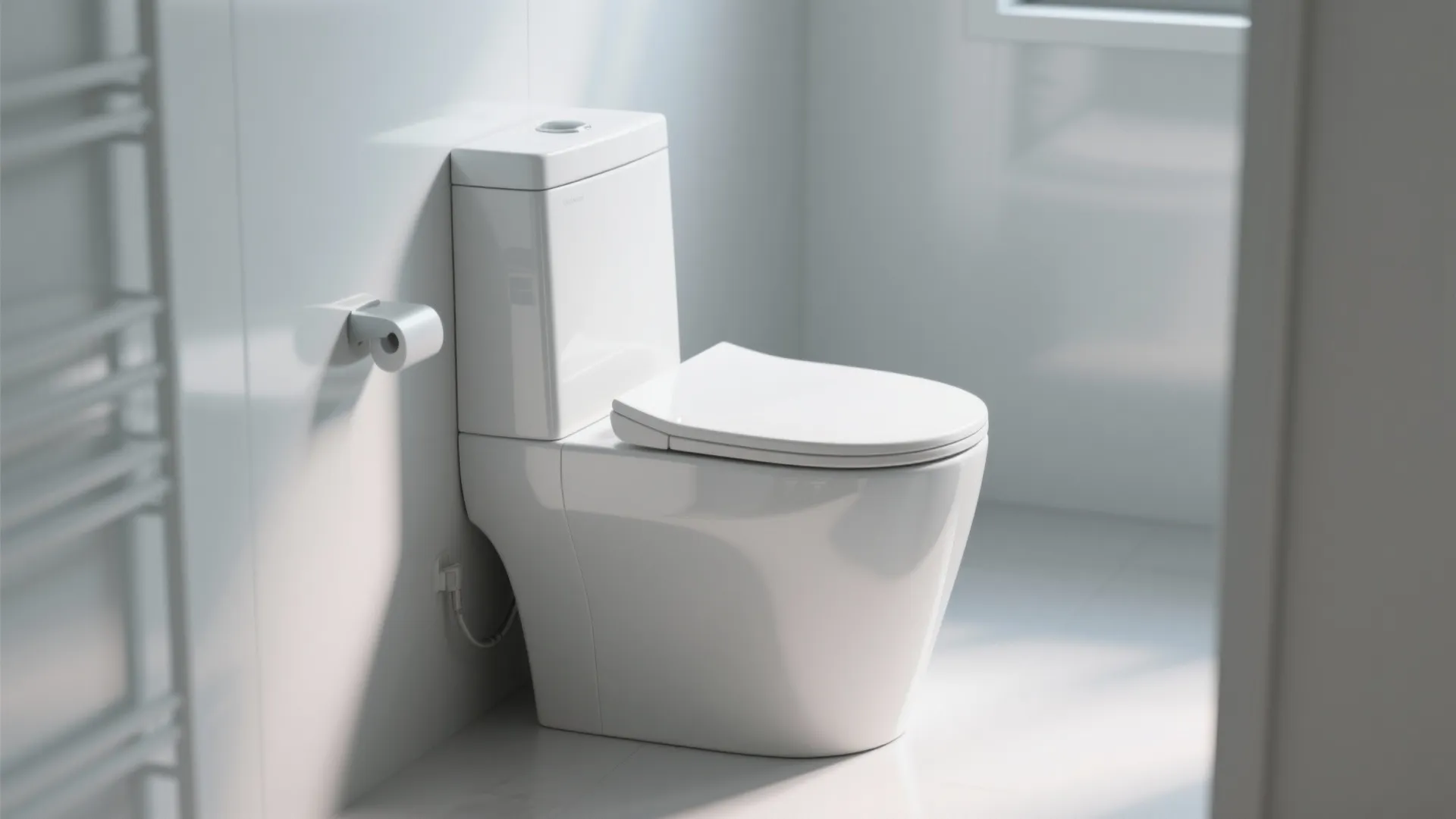 3. Compact one-piece toilets for minimalist installs