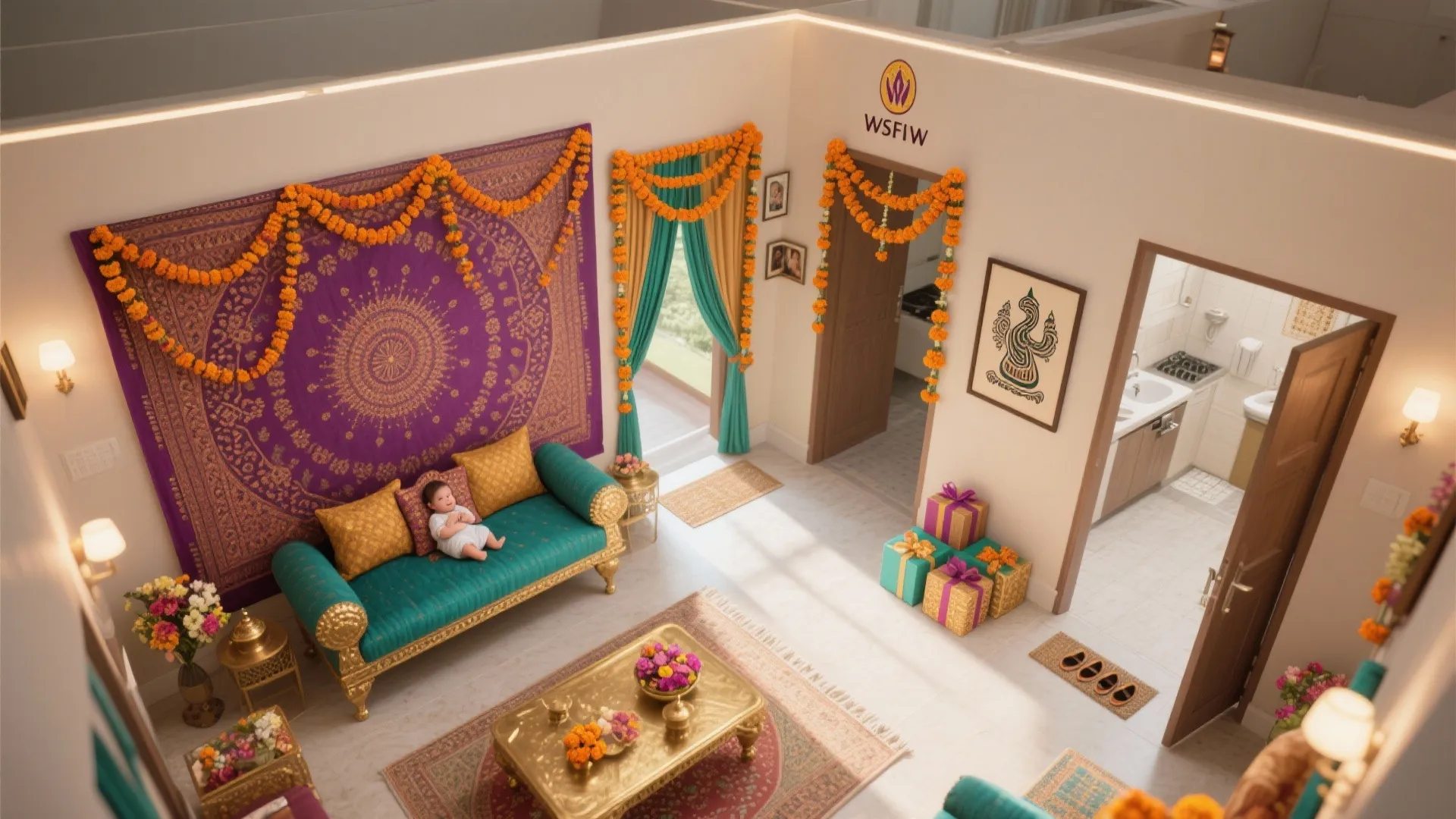 Putting It All Together: A One-Room Plan