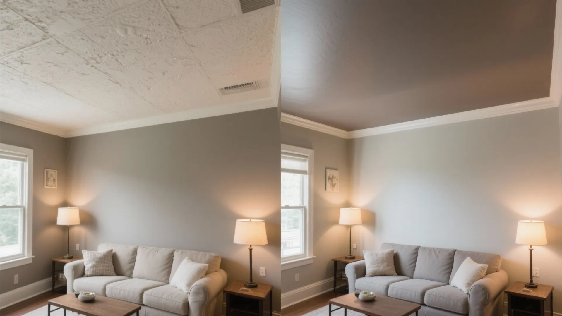 Paint-Only Ceiling: One Shade Deeper