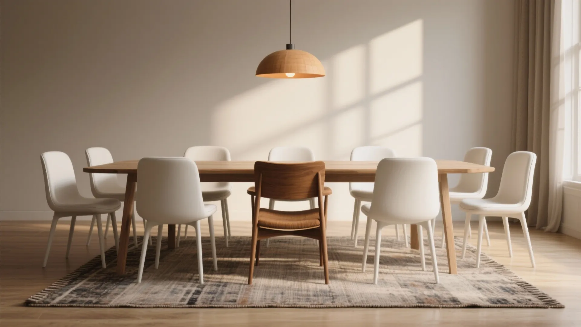 3. Add contrast with a single statement piece