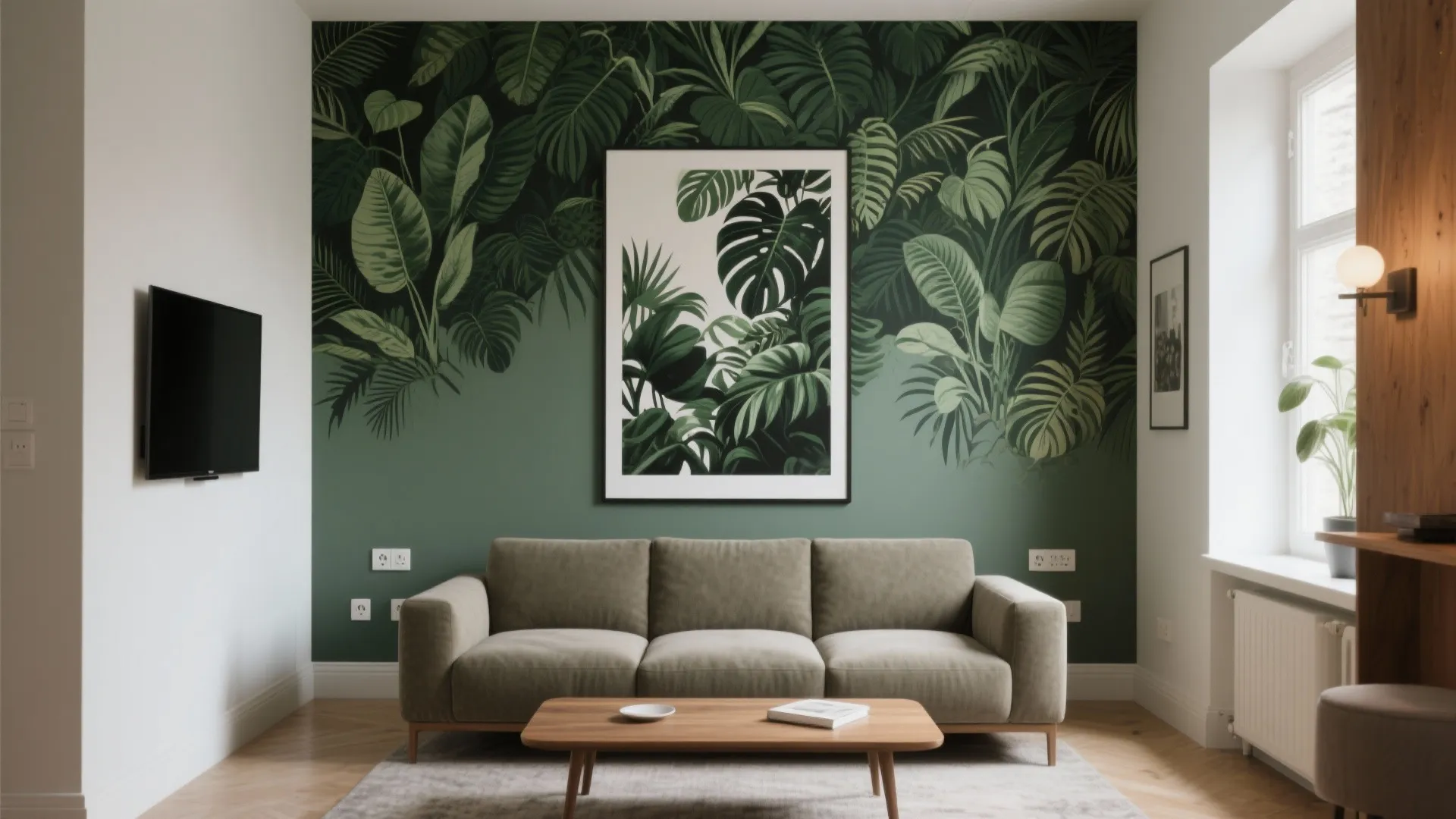 1) Go Big on One Wall (and Let It Lead)