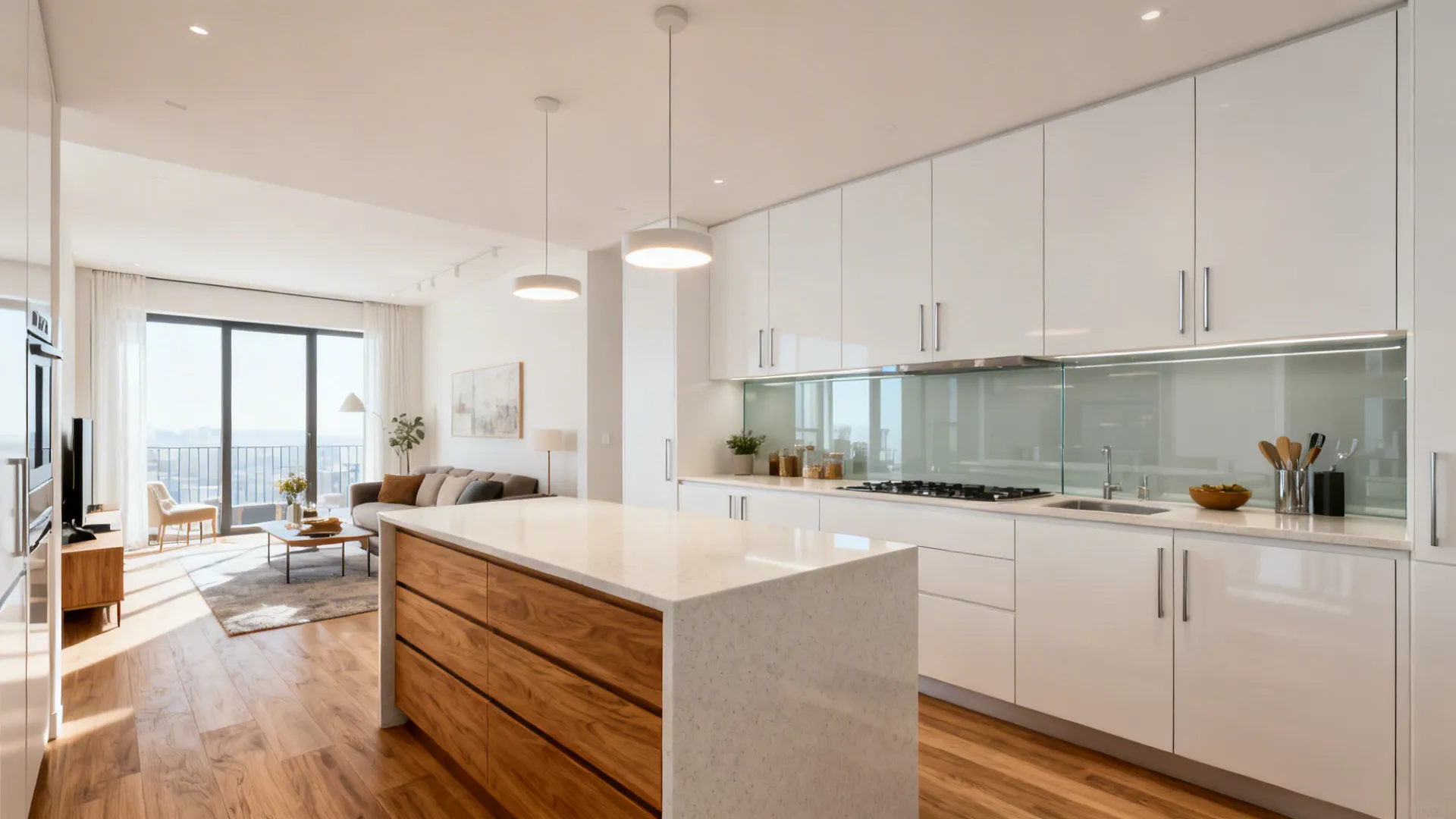 One-Wall Kitchen with Island: 5 Smart Ideas