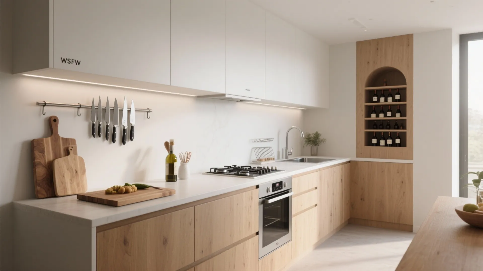 1. Define zones, even on one wall