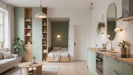 1 Bedroom Flat Design Ideas — 5 Small-Space Solutions