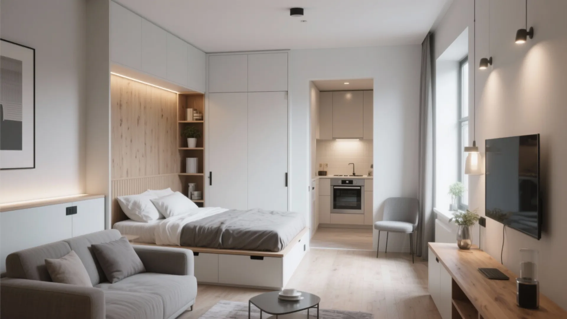 One Bedroom Apartment Design Ideas — 5 Smart Plans