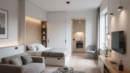 One Bedroom Apartment Design Ideas — 5 Smart Plans