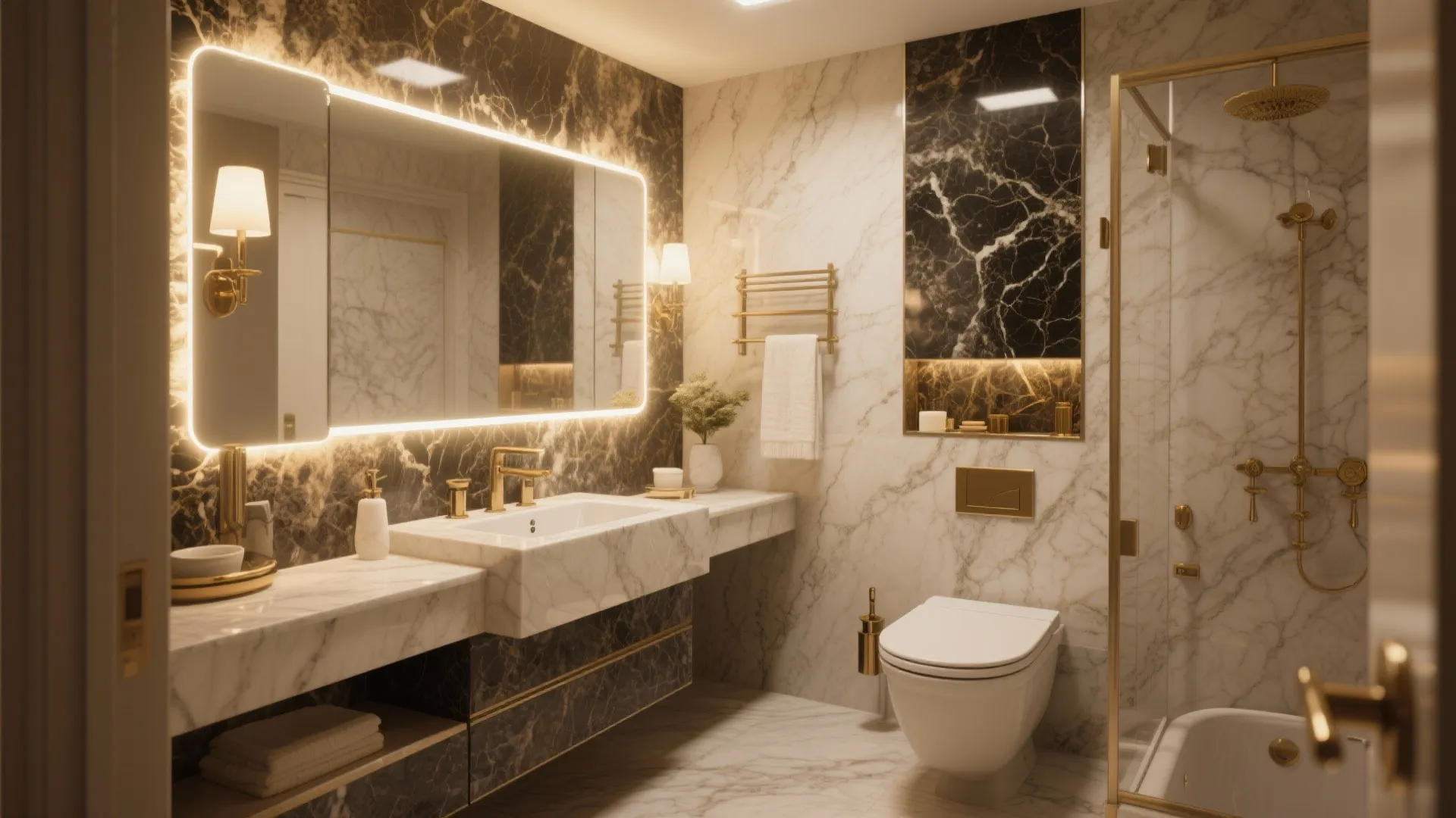 10 Onyx Bathroom Ideas to Elevate Your Space: Creative ways to use onyx in bathrooms that feel luxurious and unique
