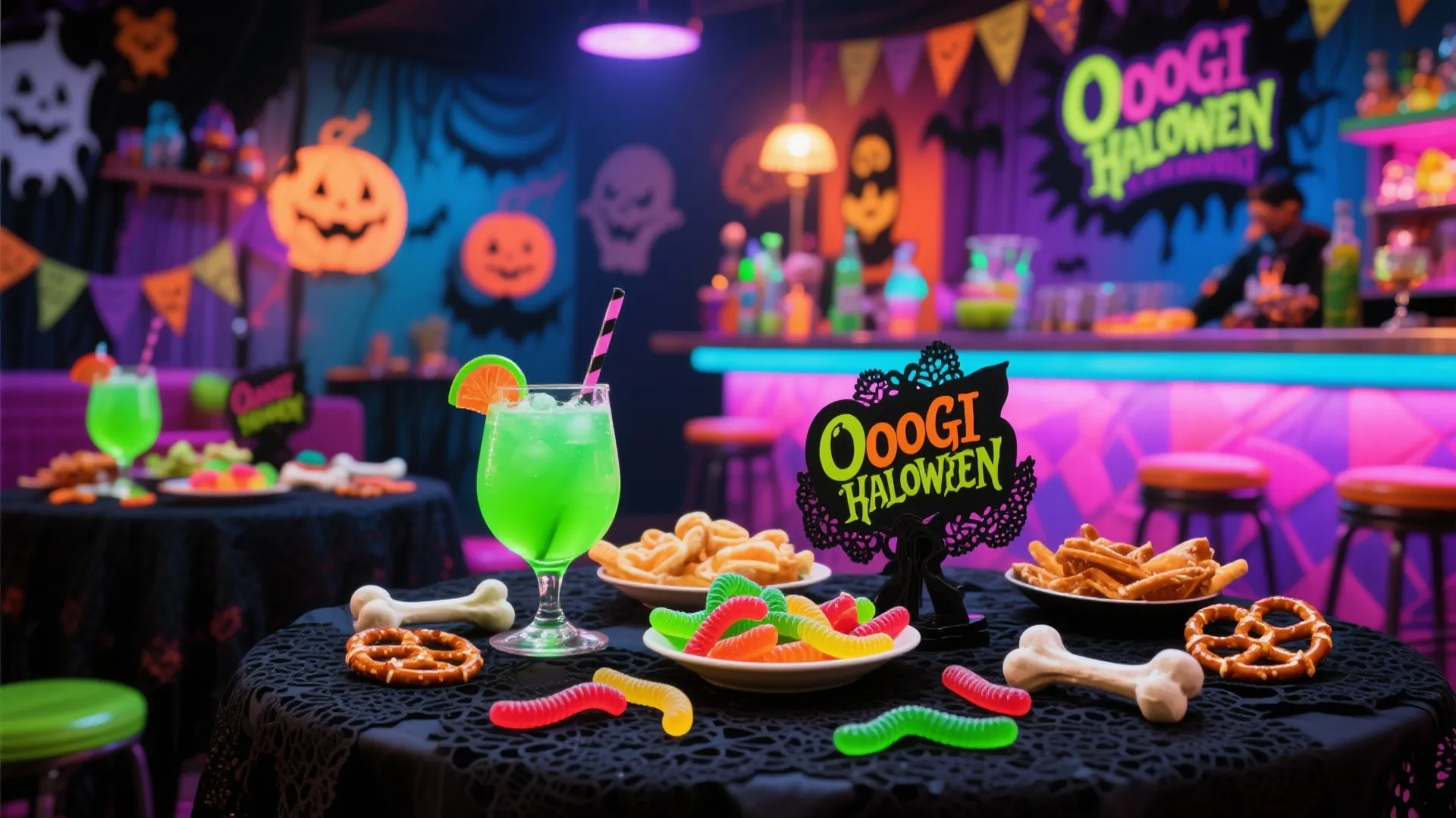 4. Oogie Boogie Snack Bar