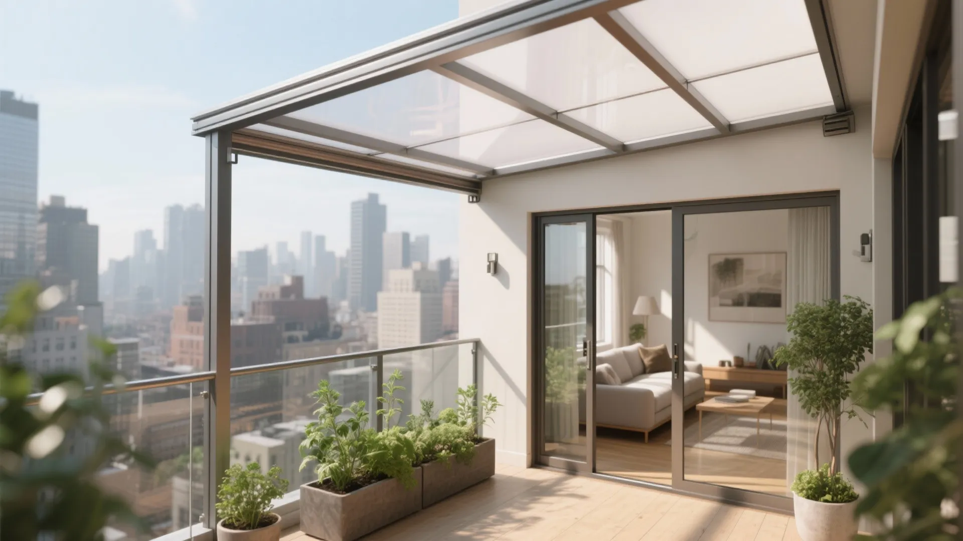 Translucent Canopies: Polycarbonate or Tempered Glass