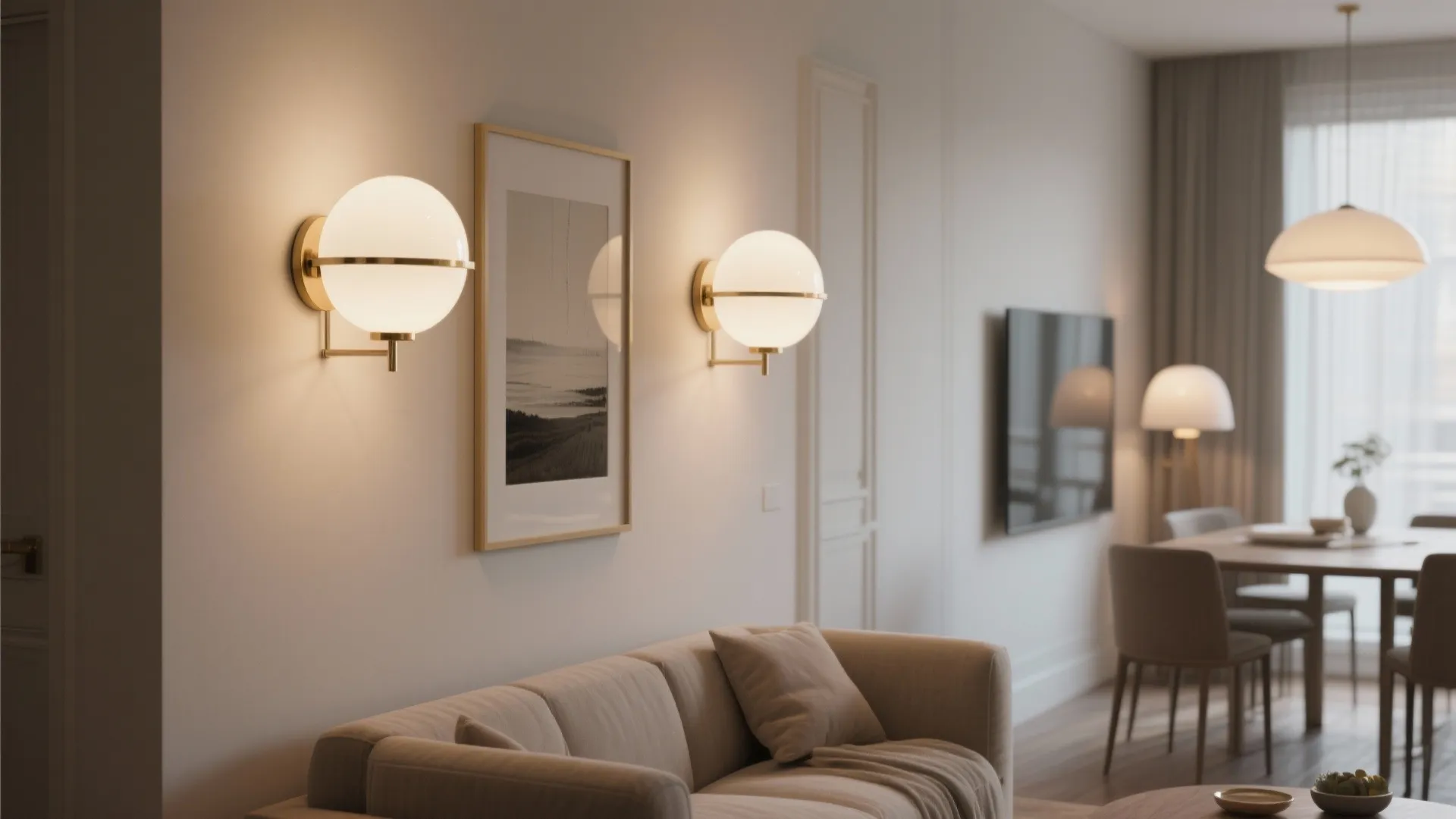 Opal Glass Domes to Smoothen Color Temperature