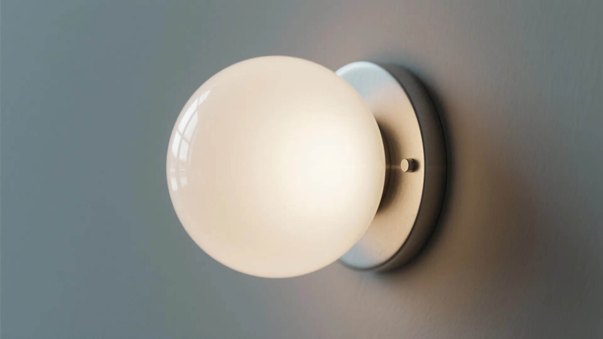 Opal glass shades for modern, glare-free glow