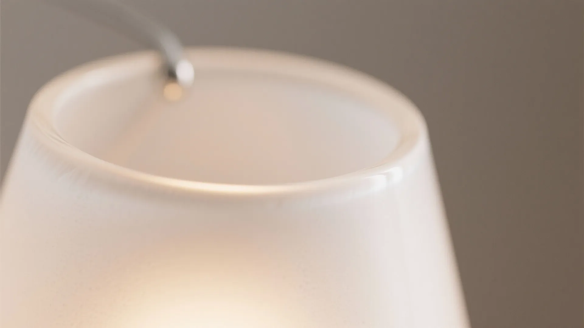 Opal glass shades: clean, timeless, softly bright