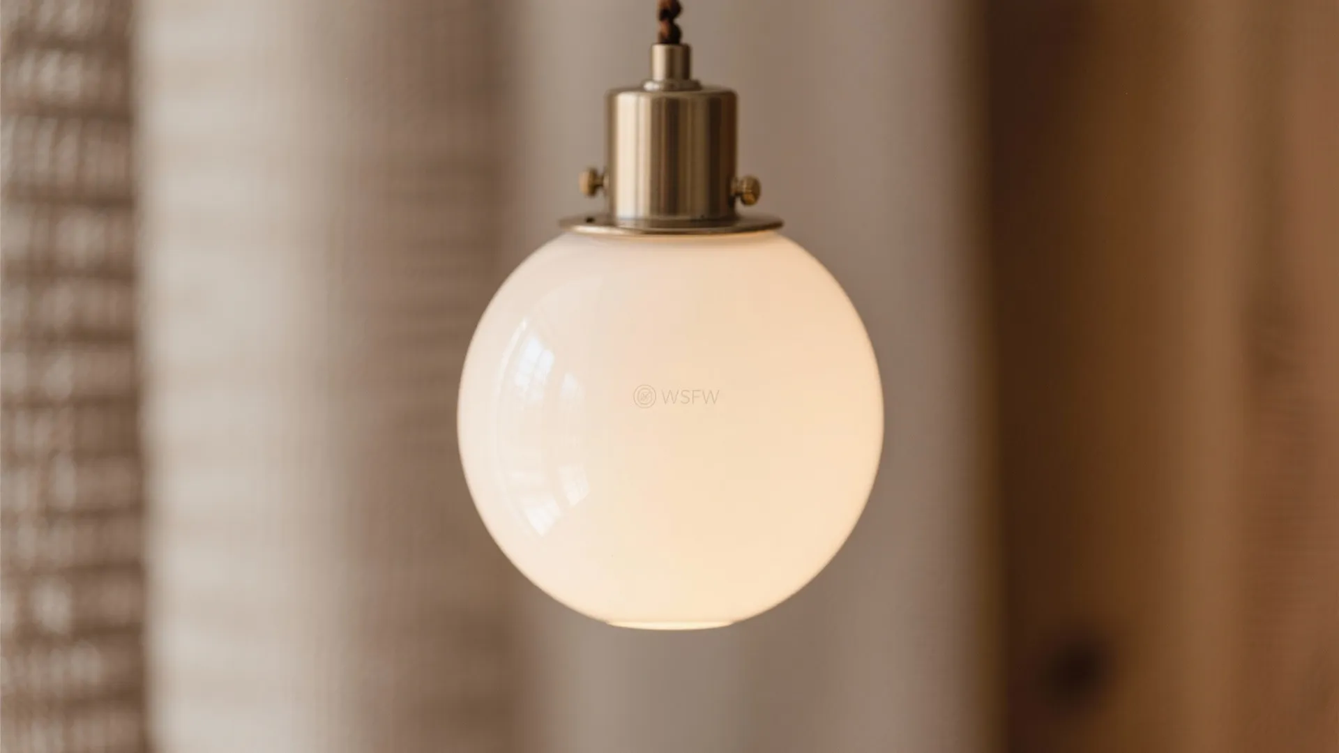 2) Glass Globes for Soft, All-Direction Glow