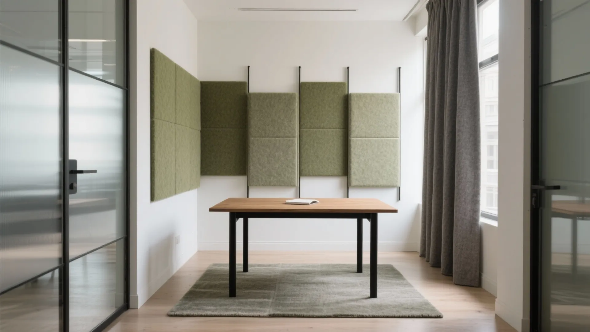 Acoustic zoning that still feels open