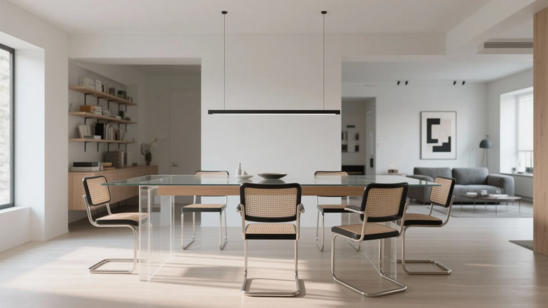 2) Open-Back, Low-Profile Chairs to Keep Sightlines Clear